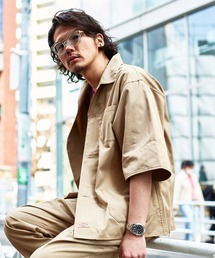 Jouetie × Dickies セットアップ ベージュ Mサイズ Dickies（ディッキーズ）の「Dickies(ディッキーズ)100th別注