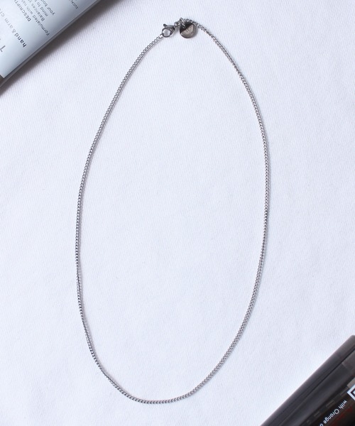 yield（イールド）の「【yield select】Stainless Chain Necklace チェーンネックレス 長さ50cm PSCN-01-50,PSCN-02-50,PSCN-03-50,PSCN-04-50（ネックレス・メンズ・シルバー系1/シルバー系2/シルバー系4/シルバー系3・FREE）」の5枚目の写真