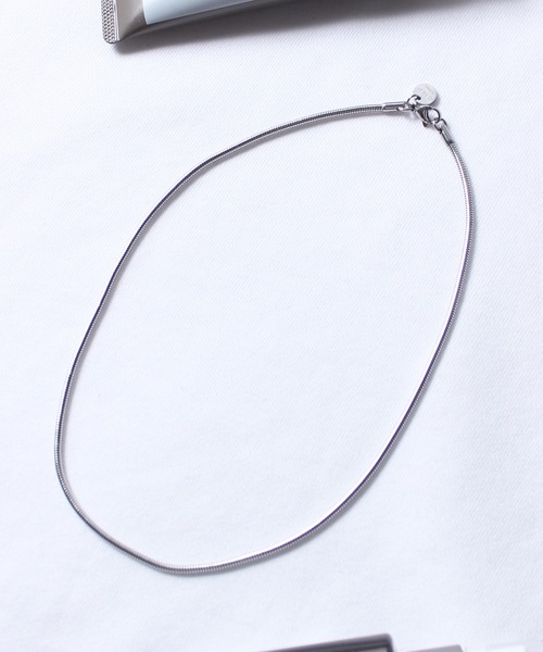 yield（イールド）の「【yield select】Stainless Chain Necklace チェーンネックレス 長さ50cm PSCN-01-50,PSCN-02-50,PSCN-03-50,PSCN-04-50（ネックレス・メンズ・シルバー系1/シルバー系2/シルバー系4/シルバー系3・FREE）」の8枚目の写真