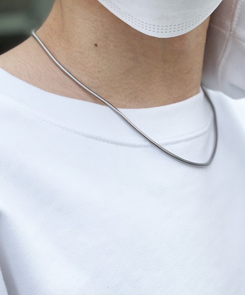 yield（イールド）の「【yield select】Stainless Chain Necklace チェーンネックレス 長さ50cm PSCN-01-50,PSCN-02-50,PSCN-03-50,PSCN-04-50（ネックレス・メンズ・シルバー系1/シルバー系2/シルバー系4/シルバー系3・FREE）」の10枚目の写真
