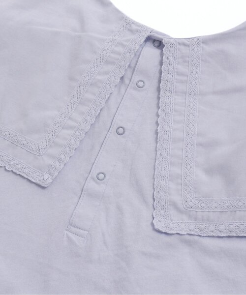 Seraph(セラフ)の「ビック衿Tシャツ(Tシャツ/カットソー・キッズ・サックスブルー/ネイビー/オフホワイト/ピンク・130/120/80/110/100/140/90)」の14枚目の写真