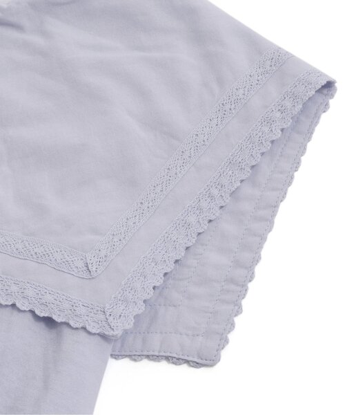 Seraph(セラフ)の「ビック衿Tシャツ(Tシャツ/カットソー・キッズ・サックスブルー/ネイビー/オフホワイト/ピンク・130/120/80/110/100/140/90)」の16枚目の写真