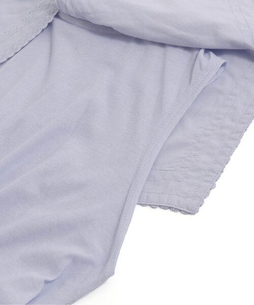 Seraph(セラフ)の「ビック衿Tシャツ(Tシャツ/カットソー・キッズ・サックスブルー/ネイビー/オフホワイト/ピンク・130/120/80/110/100/140/90)」の17枚目の写真