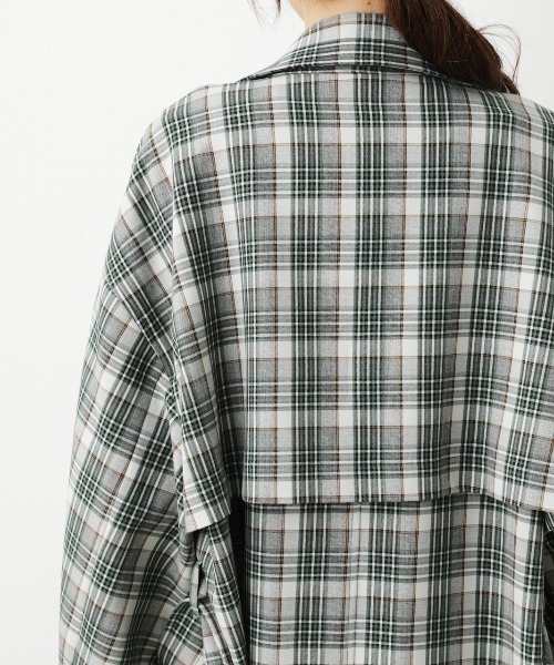 RODEO CROWNS WIDE BOWL（ロデオクラウンズワイドボウル）の「オーバートレンチコート（トレンチコート・レディース・ベージュ/グレー系その他・FREE）」の17枚目の写真