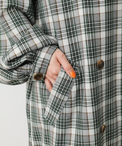 RODEO CROWNS WIDE BOWL（ロデオクラウンズワイドボウル）の「オーバートレンチコート（トレンチコート・レディース・ベージュ/グレー系その他・FREE）」の19枚目の写真