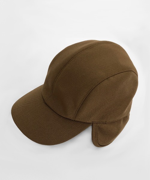 KIIT(キート)の「KIIT キート / MASACA HAT×KIIT EAR PAD CAP マサカハット別注 イヤーパッドキャップ / KIN-A56-105(キャップ・メンズ・ブラック/キャメル・FREE)」の11枚目の写真