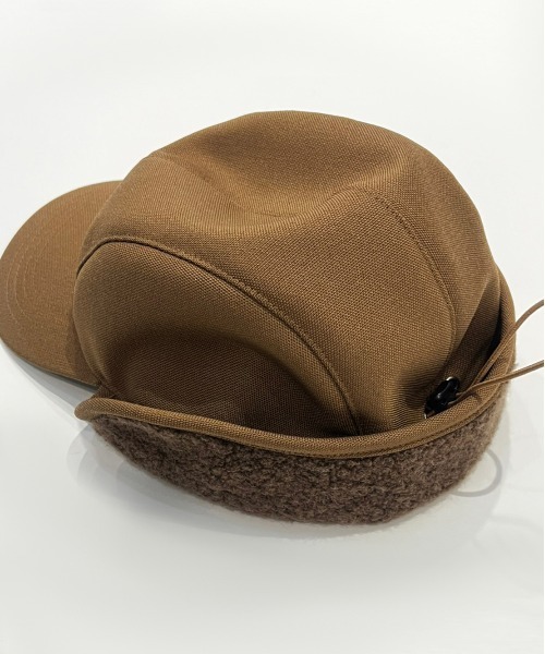 KIIT(キート)の「KIIT キート / MASACA HAT×KIIT EAR PAD CAP マサカハット別注 イヤーパッドキャップ / KIN-A56-105(キャップ・メンズ・ブラック/キャメル・FREE)」の14枚目の写真