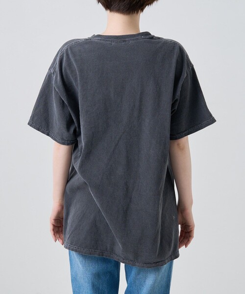 FREAK'S STORE（フリークスストア）の「E.T. SHORT SLEEVE TEE/E.T.半袖フォトTシャツ（Tシャツ/カットソー・レディース・レッド/ホワイト/チャコールグレー/ピンク/ブラック/オフホワイト・ﾌﾘ-）」の9枚目の写真