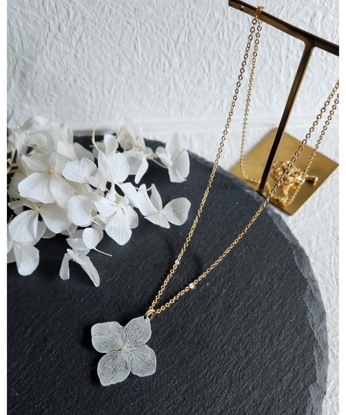 Tresor】紫陽花のネックレス(MA)（ネックレス）｜tone（トーン）の