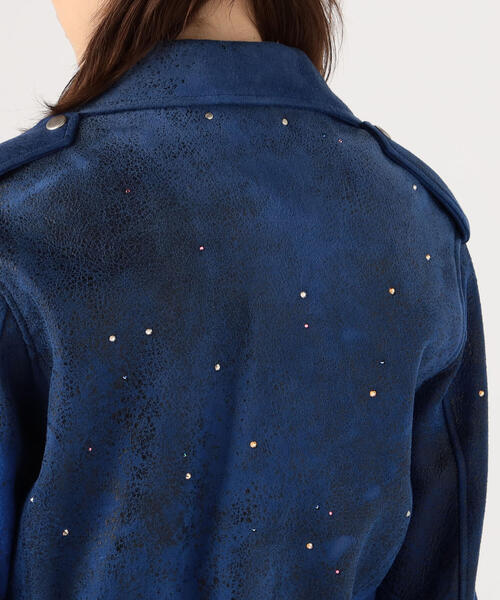 TOMORROWLAND （トゥモローランド）の「GOLDEN GOOSE DELUXE BRAND ライダースジャケット（ライダースジャケット・レディース・ネイビー・XS）」の9枚目の写真