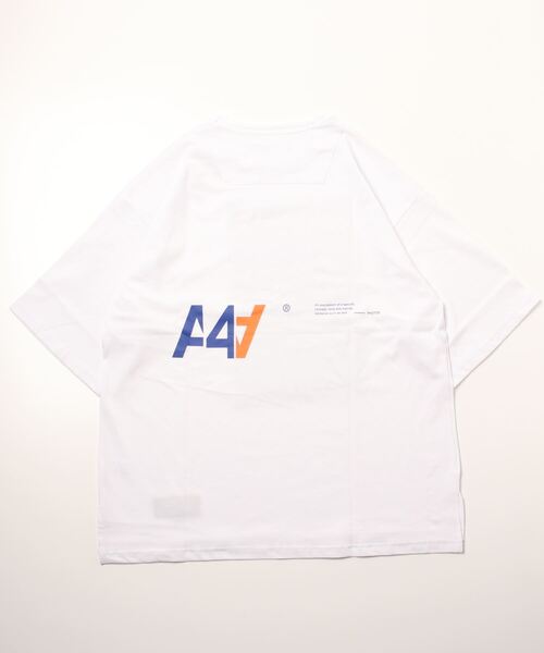 A4A（エーフォーエー）の「A4A(エーフォーエー) id/A4A Tシャツ（Tシャツ/カットソー・メンズ・ホワイト/ブラック/ブルー/グリーン・MEDIUM/LARGE）」の7枚目の写真