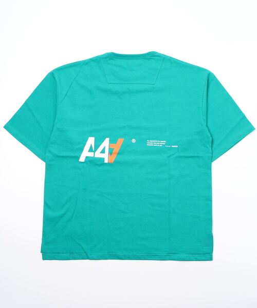 A4A（エーフォーエー）の「A4A(エーフォーエー) id/A4A Tシャツ（Tシャツ/カットソー・メンズ・ホワイト/ブラック/ブルー/グリーン・MEDIUM/LARGE）」の8枚目の写真