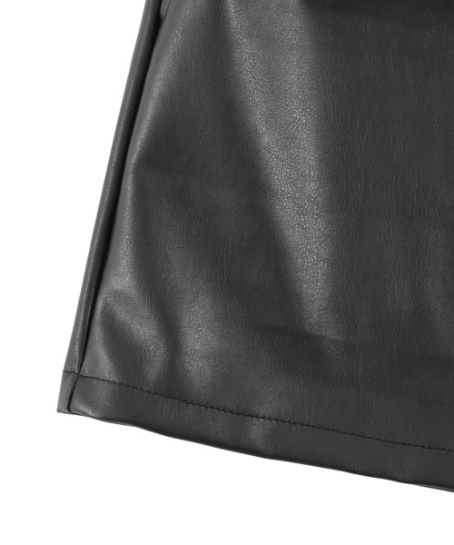 Figments（フィグメンツ）の「合皮ショートパンツ（その他パンツ・レディース・オフホワイト/ブラック・FREE）」の7枚目の写真