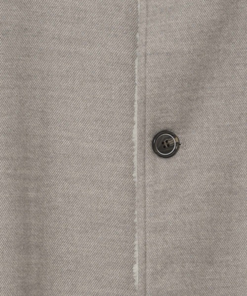 CASPER JOHN（キャスパージョン）の「Over melton poncho/オーバーメルトンポンチョ（ポンチョ・メンズ・アイボリー/ブラック・FREE）」の19枚目の写真