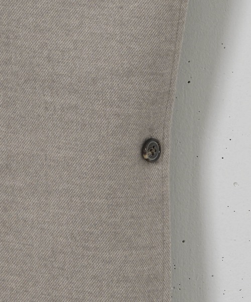 CASPER JOHN（キャスパージョン）の「Over melton poncho/オーバーメルトンポンチョ（ポンチョ・メンズ・アイボリー/ブラック・FREE）」の22枚目の写真