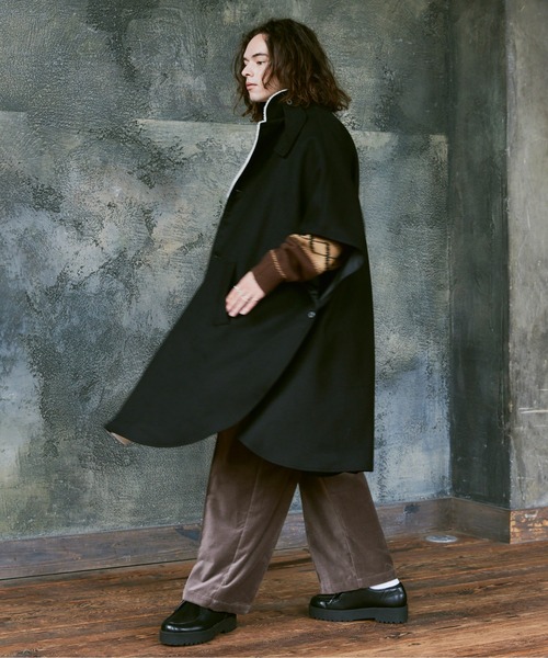 CASPER JOHN（キャスパージョン）の「Over melton poncho/オーバー