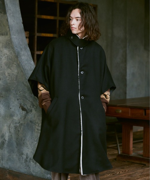 CASPER JOHN（キャスパージョン）の「Over melton poncho/オーバー