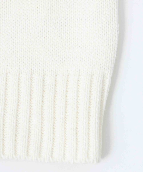 X-girl（エックスガール）の「RAGLAN KNIT DRESS（ワンピース・レディース・ホワイト/ブラック/ピンク・ONE SIZE）」の15枚目の写真