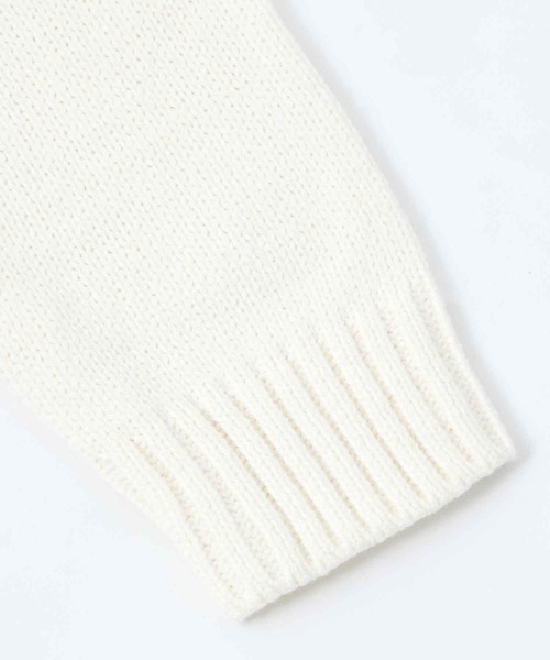 X-girl（エックスガール）の「RAGLAN KNIT DRESS（ワンピース・レディース・ホワイト/ブラック/ピンク・ONE SIZE）」の16枚目の写真