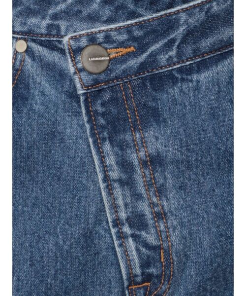LAGUNAMOON(ラグナムーン)の「ウエストアシンメトリーデニムパンツ(デニムパンツ・レディース・ブルー/インディゴブルー・SMALL/MEDIUM)」の21枚目の写真