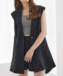 Heather | バックオープンジレ　299082(ベスト)