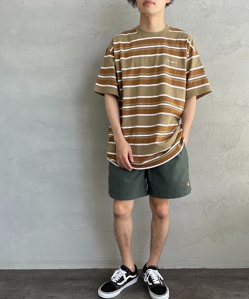 Carhartt WIP（カーハートダブリューアイピー）の「[carhartt WIP/カーハートダブリューアイピー] CHASE SWIM ワンポイントロゴ スイムショートパンツ（その他パンツ・メンズ・サックスブルー/ネイビー/ブラック/グリーン/レッド・L/M）」の17枚目の写真