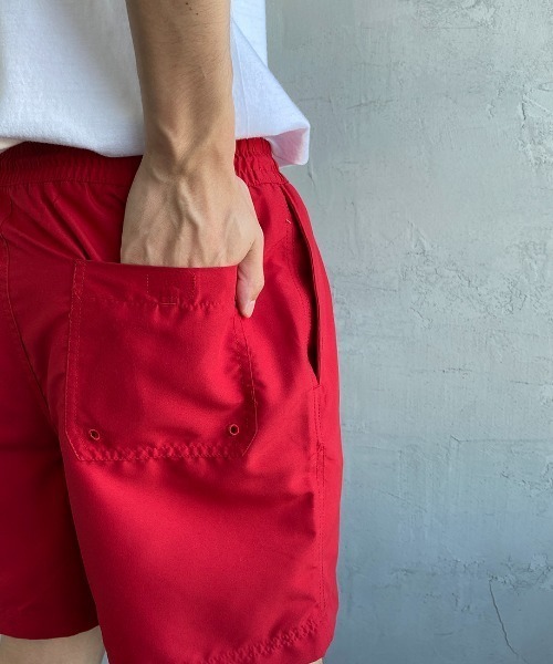 Carhartt WIP（カーハートダブリューアイピー）の「[carhartt WIP/カーハートダブリューアイピー] CHASE SWIM ワンポイントロゴ スイムショートパンツ（その他パンツ・メンズ・サックスブルー/ネイビー/ブラック/グリーン/レッド・L/M）」の21枚目の写真