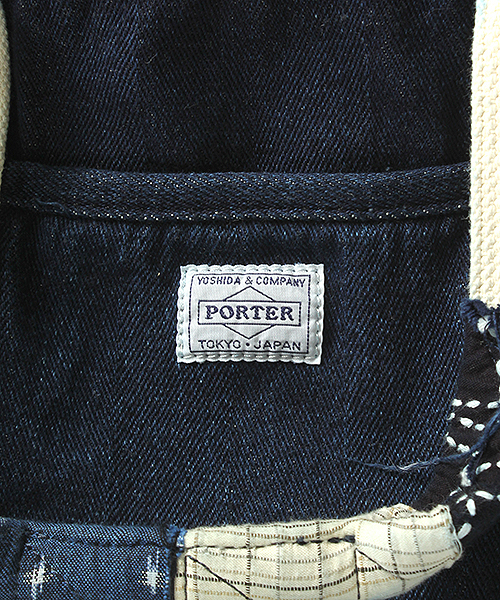 fennica（フェニカ）の「PORTER×原千絵（iwaoya)×fennica×B印YOSHIDA / 手織りデニムRag-Handle Tote（トートバッグ・レディース・その他・ONE SIZE）」の13枚目の写真