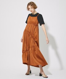 CITY TOKYO | ドロストギャザーキャミワンピース(ワンピース)