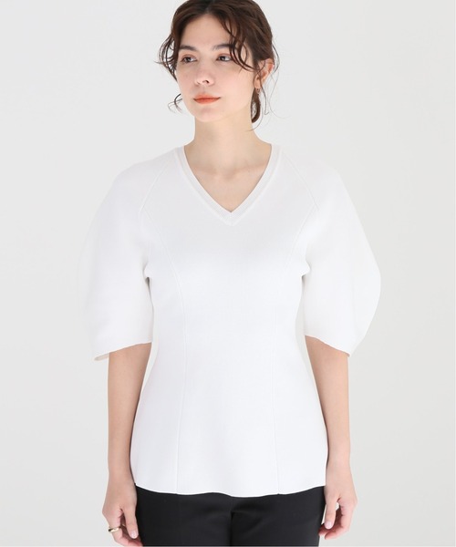 Noble - NobleMINAスムースニットプルオーバー Noble（ノーブル）の「MINAスムース編みハイネックプルオーバー2