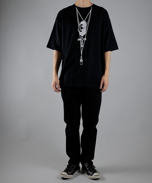 NUMBER (N)INE(ナンバーナイン)の「SUNGLASSES OVER T-SHIRT(Tシャツ/カットソー・メンズ・ホワイト/ブラック・2/4/3)」の15枚目の写真
