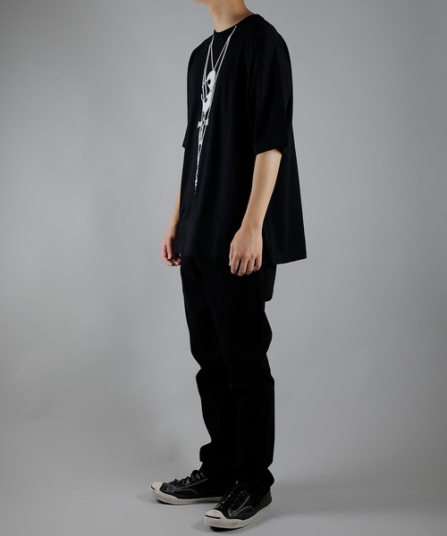NUMBER (N)INE(ナンバーナイン)の「SUNGLASSES OVER T-SHIRT(Tシャツ/カットソー・メンズ・ホワイト/ブラック・2/4/3)」の16枚目の写真