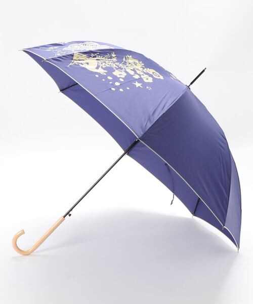 ScoLar（スカラー）の「622707：スカラーエンブレムアンブレラ（長傘・レディース・ネイビー・FREE）」の6枚目の写真