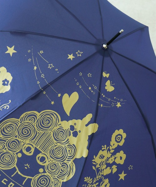 ScoLar（スカラー）の「622707：スカラーエンブレムアンブレラ（長傘・レディース・ネイビー・FREE）」の10枚目の写真