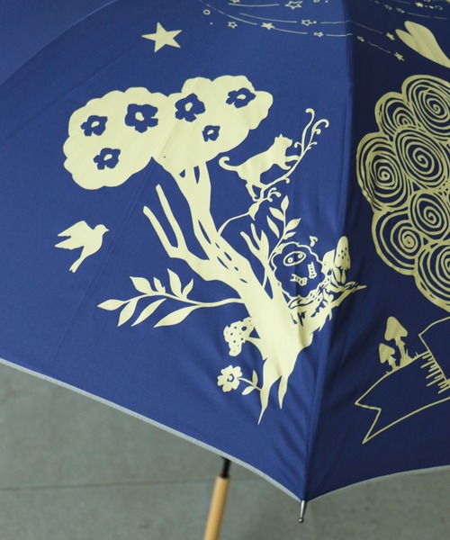 ScoLar（スカラー）の「622707：スカラーエンブレムアンブレラ（長傘・レディース・ネイビー・FREE）」の11枚目の写真