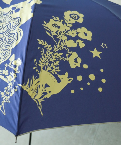 ScoLar（スカラー）の「622707：スカラーエンブレムアンブレラ（長傘・レディース・ネイビー・FREE）」の12枚目の写真