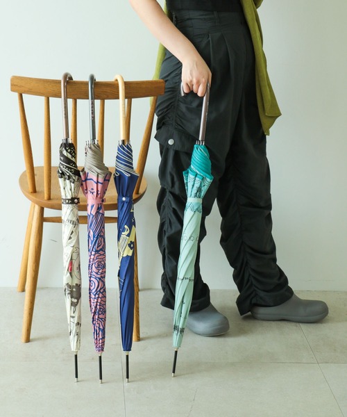 ScoLar（スカラー）の「622707：スカラーエンブレムアンブレラ（長傘・レディース・ネイビー・FREE）」の15枚目の写真