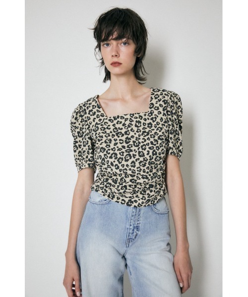 トップス PUFF SLEEVE GATHERED BLOUSE MOUSSY（マウジー）の「PUFF SLEEVE GATHERED トップス（シャツ