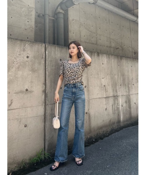 トップス PUFF SLEEVE GATHERED BLOUSE MOUSSY（マウジー）の「PUFF SLEEVE GATHERED トップス（シャツ