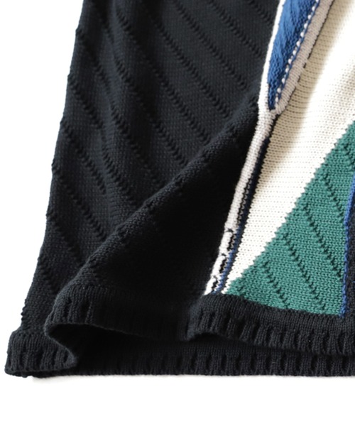 antiqua(アンティカ)の「配色デザインニット(ニット/セーター・レディース・ブラック系その他・FREE)」の19枚目の写真