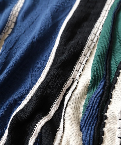 antiqua(アンティカ)の「配色デザインニット(ニット/セーター・レディース・ブラック系その他・FREE)」の20枚目の写真