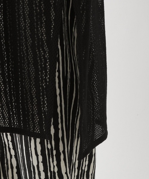 LEPSIM(レプシィム)の「メッシュノースリワンピース 352800(ワンピース・レディース・ブラック/ブラウン/オフホワイト・FREE)」の9枚目の写真