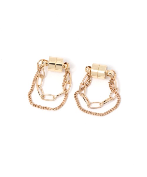 LEPSIM(レプシィム)の「アソートフープマグネットイヤリング 135923(イヤリング・レディース・ホワイト/ゴールド/シルバー/ホワイト系その他・ONE SIZE)」の10枚目の写真