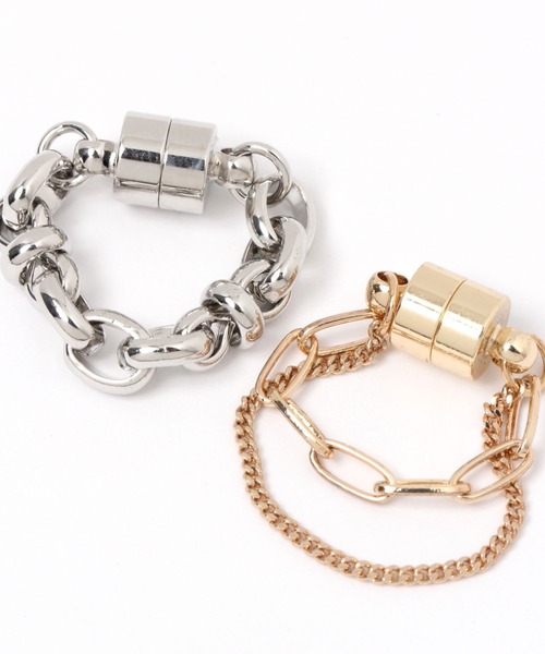 LEPSIM(レプシィム)の「アソートフープマグネットイヤリング 135923(イヤリング・レディース・ホワイト/ゴールド/シルバー/ホワイト系その他・ONE SIZE)」の7枚目の写真