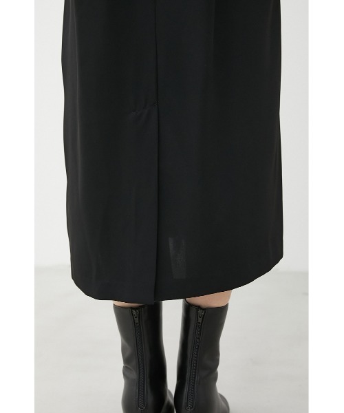 crie conforto（クリーコンフォルト）の「ショルダータックジャンスカ（ジャンパースカート・レディース・アイボリー/ブラック・SMALL/MEDIUM）」の10枚目の写真