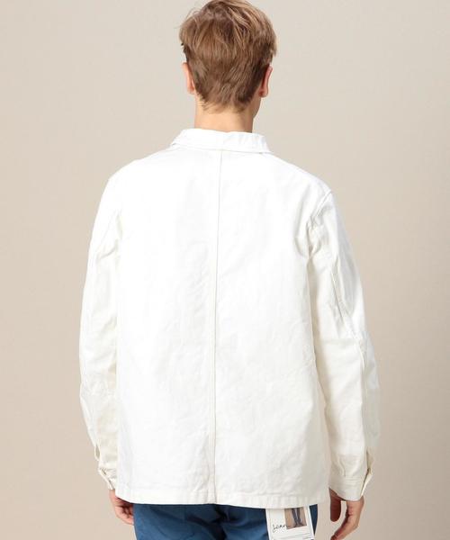 BEAUTY&YOUTH UNITED ARROWS(ビューティーアンドユースユナイテッドアローズ)の「<DANTON> HEAVY TWILL C/ALL/カバーオール◆(カバーオール・メンズ・ホワイト/ロイヤルブルー・38/40/42)」の3枚目の写真