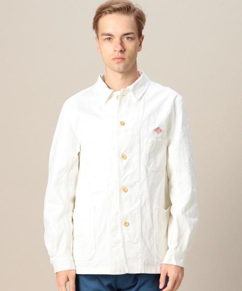 BEAUTY&YOUTH UNITED ARROWS(ビューティーアンドユースユナイテッドアローズ)の「<DANTON> HEAVY TWILL C/ALL/カバーオール◆(カバーオール・メンズ・ホワイト/ロイヤルブルー・38/40/42)」の4枚目の写真