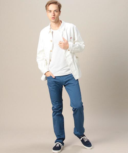 BEAUTY&YOUTH UNITED ARROWS(ビューティーアンドユースユナイテッドアローズ)の「<DANTON> HEAVY TWILL C/ALL/カバーオール◆(カバーオール・メンズ・ホワイト/ロイヤルブルー・38/40/42)」の6枚目の写真