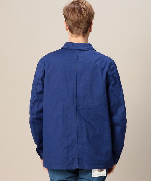BEAUTY&YOUTH UNITED ARROWS(ビューティーアンドユースユナイテッドアローズ)の「<DANTON> HEAVY TWILL C/ALL/カバーオール◆(カバーオール・メンズ・ホワイト/ロイヤルブルー・38/40/42)」の8枚目の写真