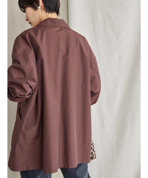 AMERICAN HOLIC（アメリカンホリック）の「ゆるテーラードジャケット（テーラードジャケット・レディース・チャコールグレー/ブラウン・FREE）」の11枚目の写真